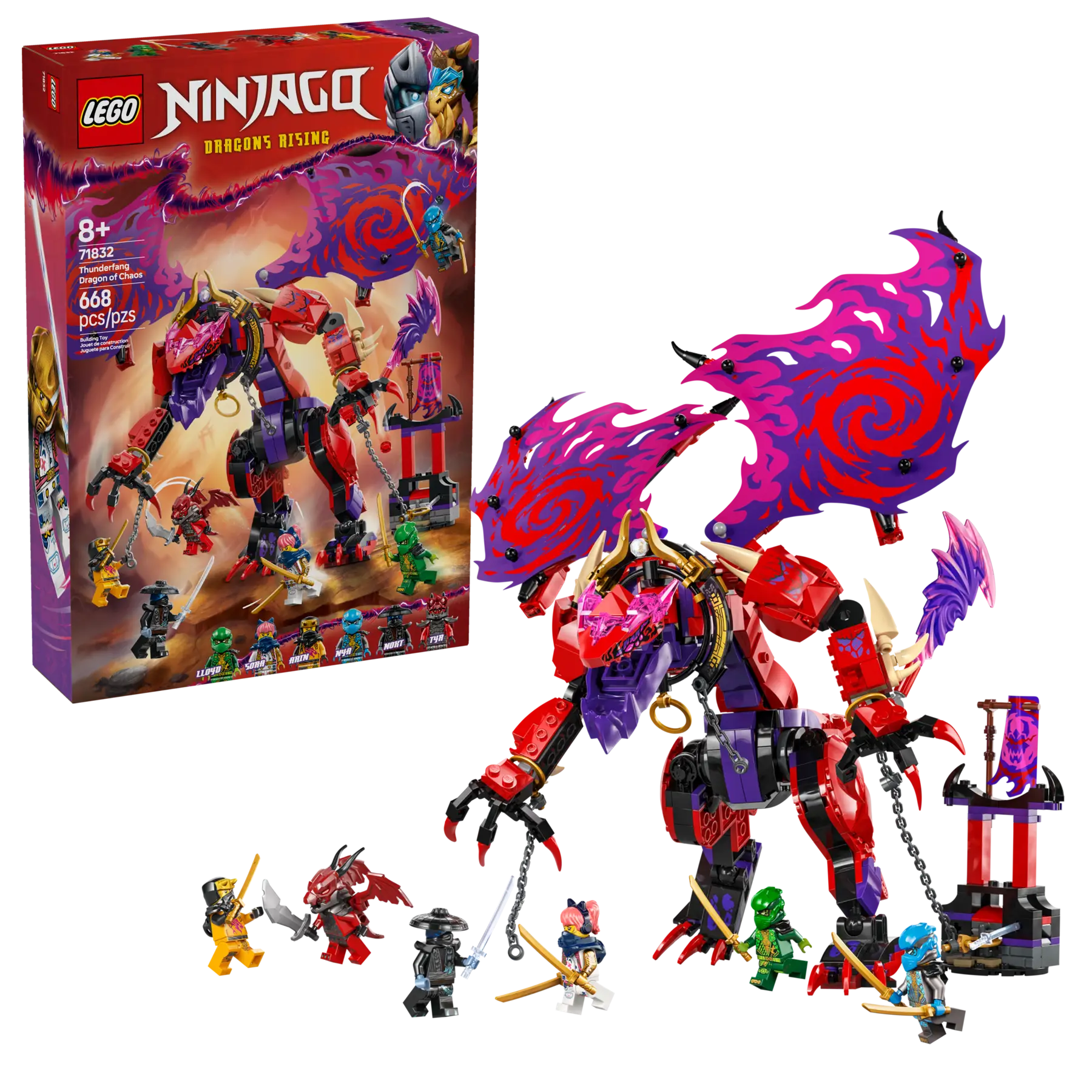 LEGO® Ninjago Chaoso drakonas Griausmingoji iltis 71832