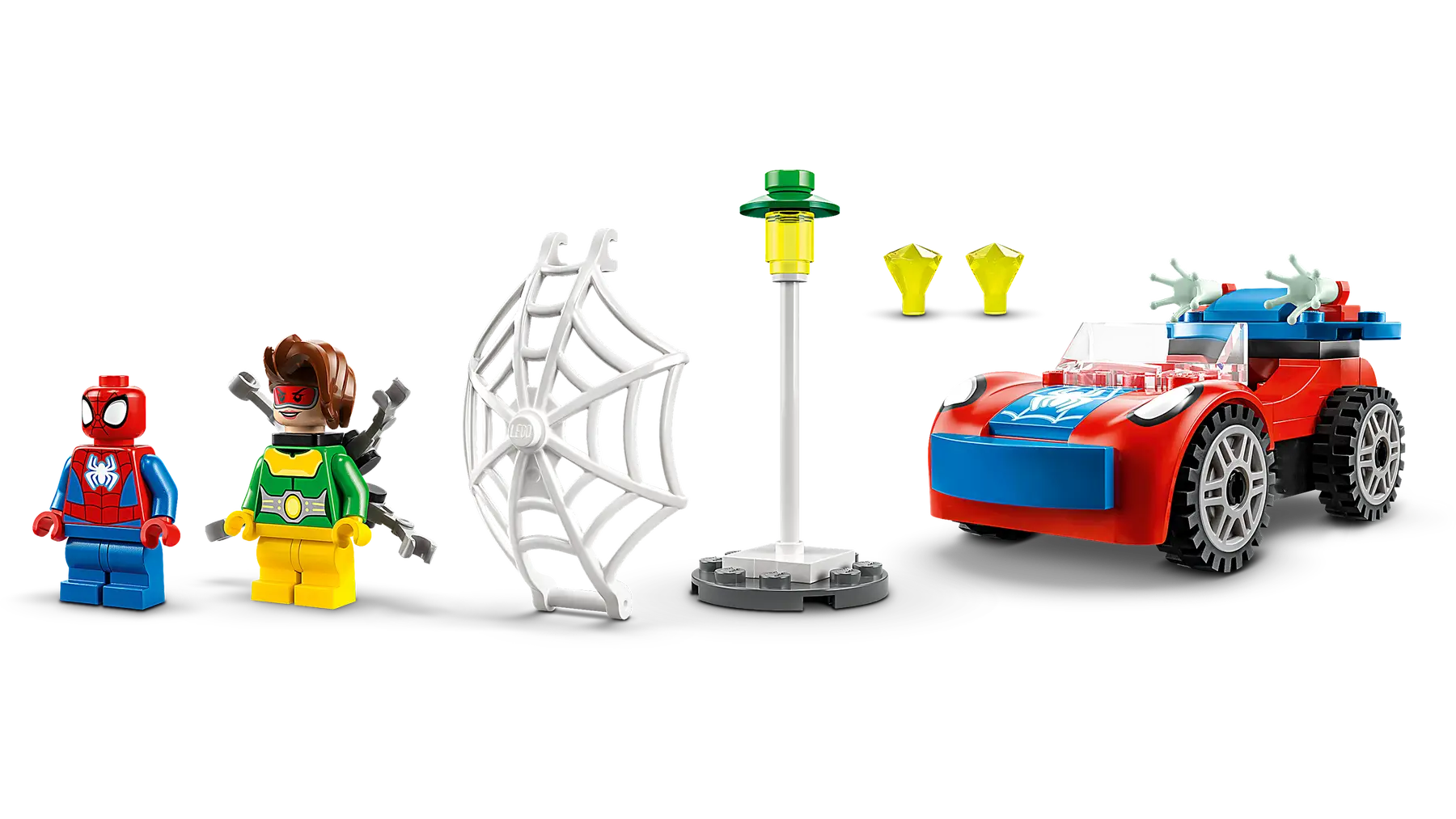 LEGO® MARVEL Žmogaus voro automobilis ir Daktaras Aštuonkojis 10789 