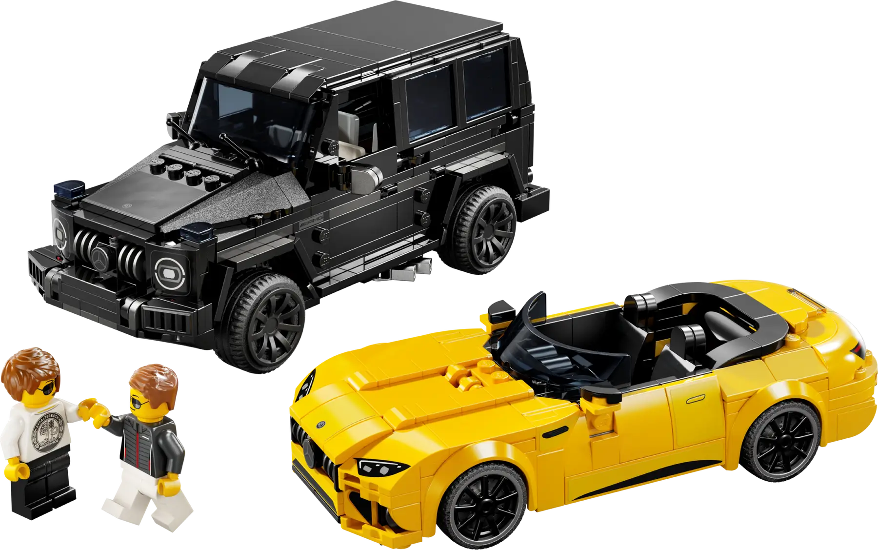 LEGO® Speed Champions Automobiliai Mercedes-AMG G 63 ir Mercedes-AMG SL 63 76924