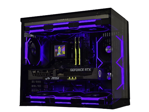 Ryzen 7 9800X3D Kompiuteris su RTX 5080