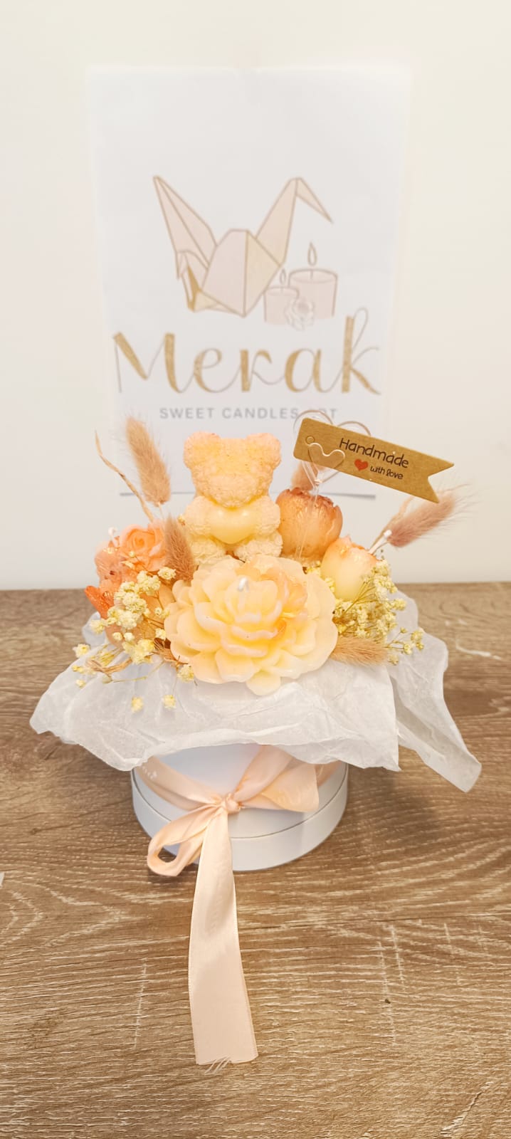 Candle Flower Bouquet