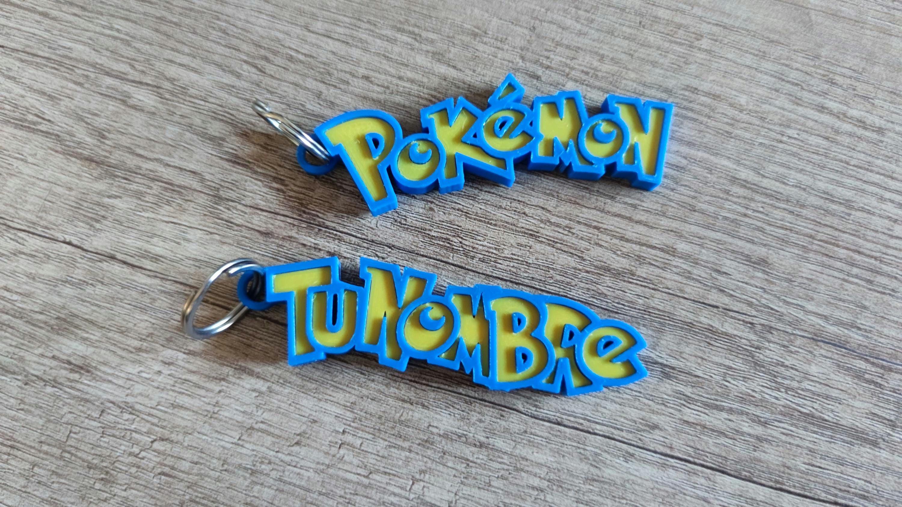 Llavero con Nombre personalizado de Pokémon
