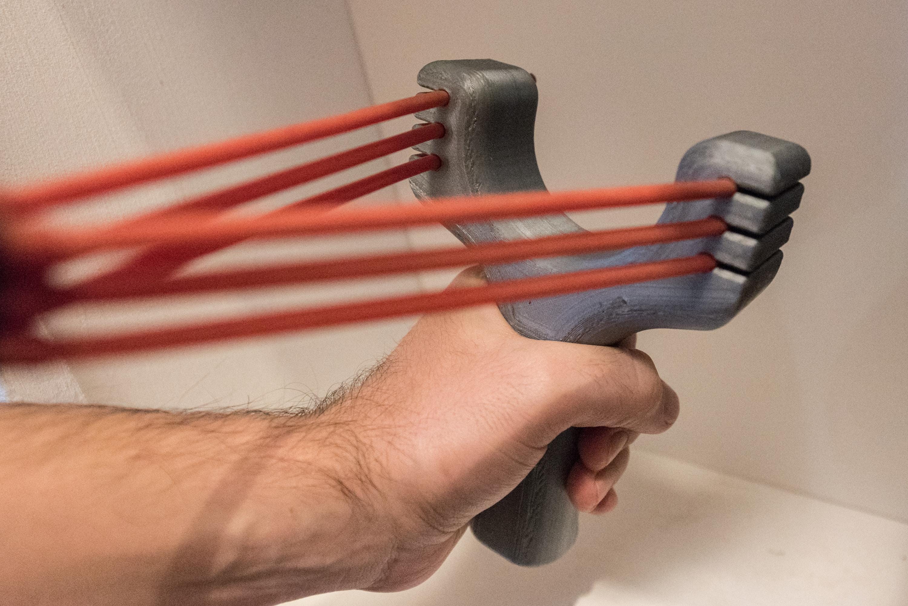 Tirachinas potente de 6 gomas