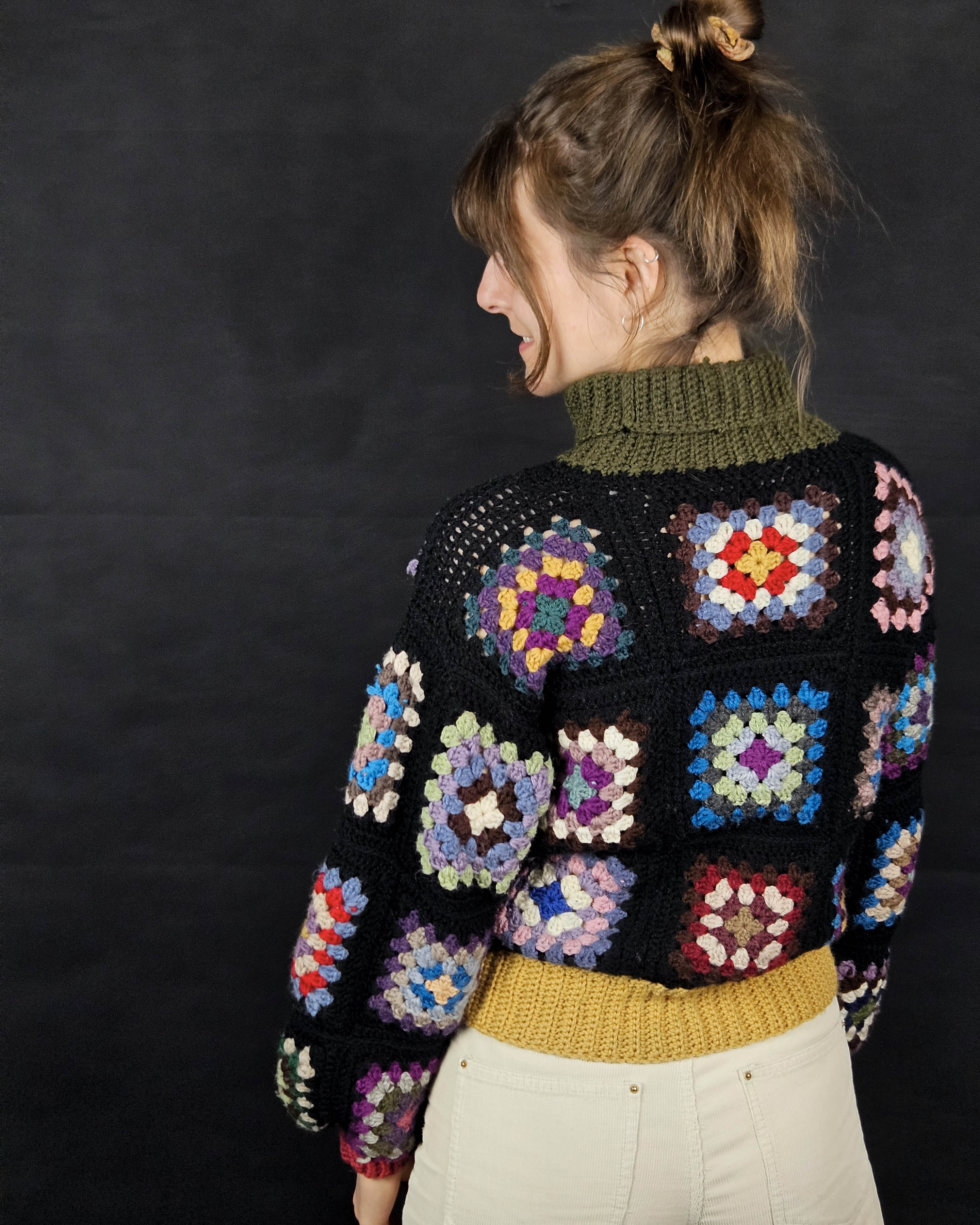 Granny Square Sweater