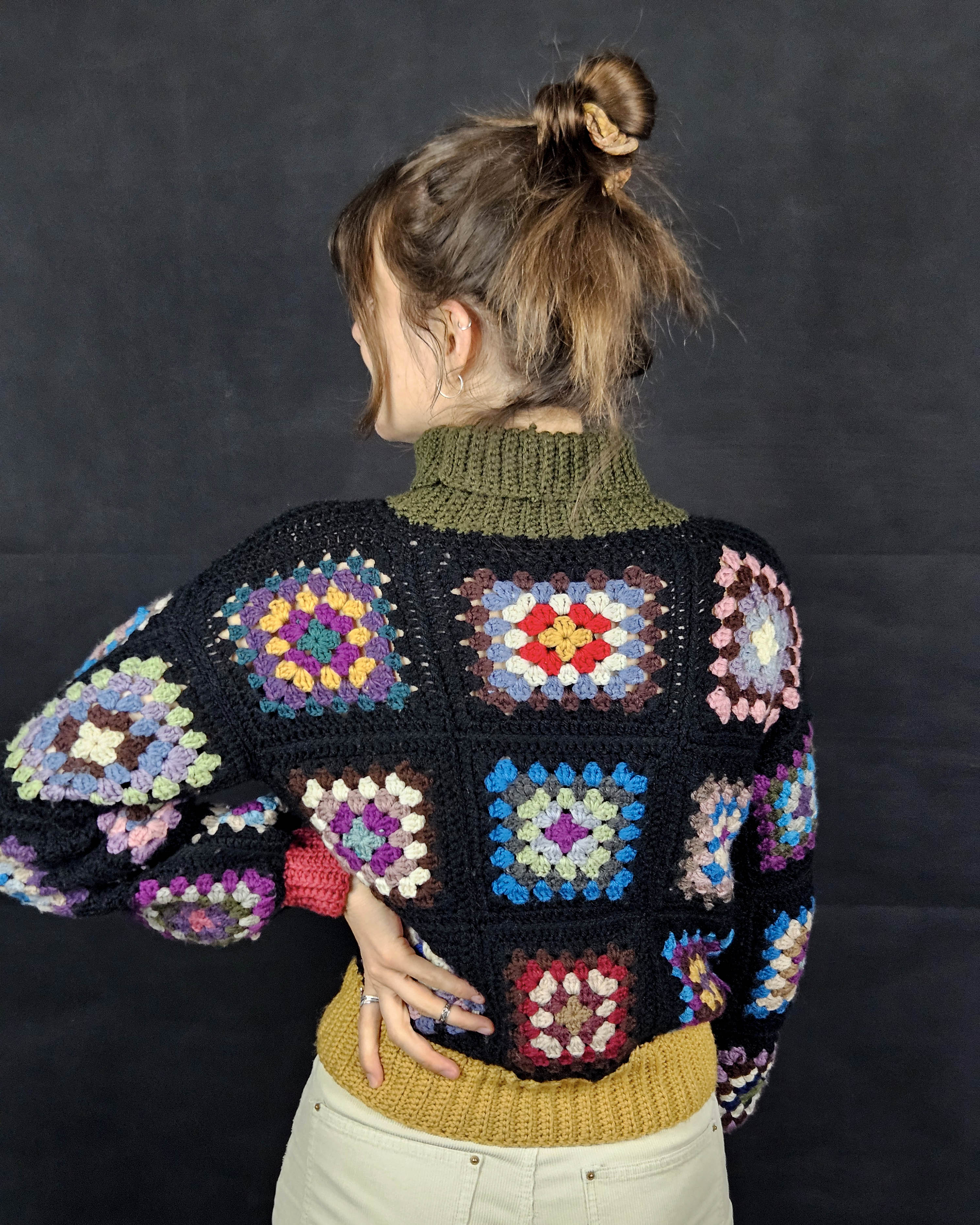 Granny Square Sweater