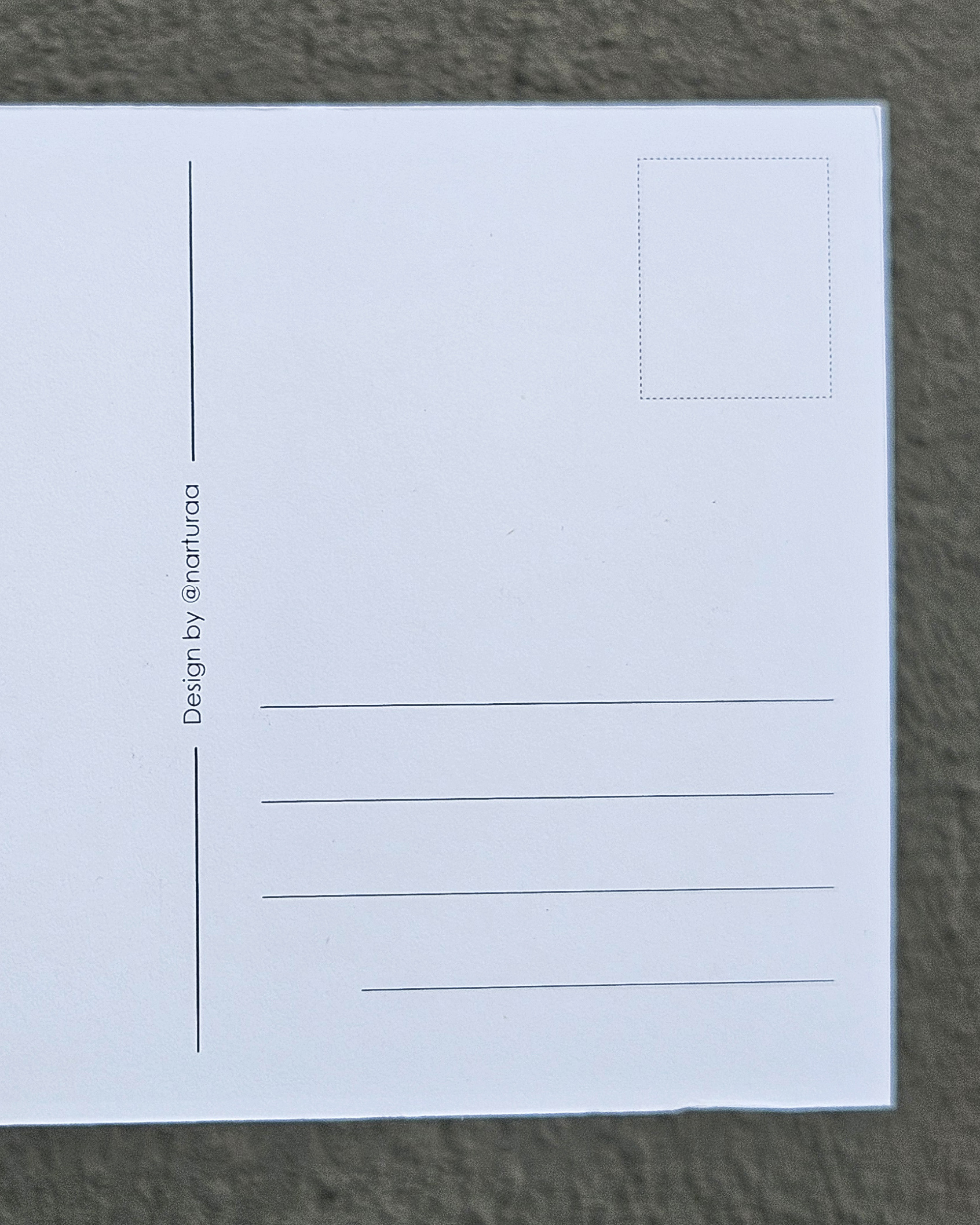 Let's Go To The Mountains - Print Postcard