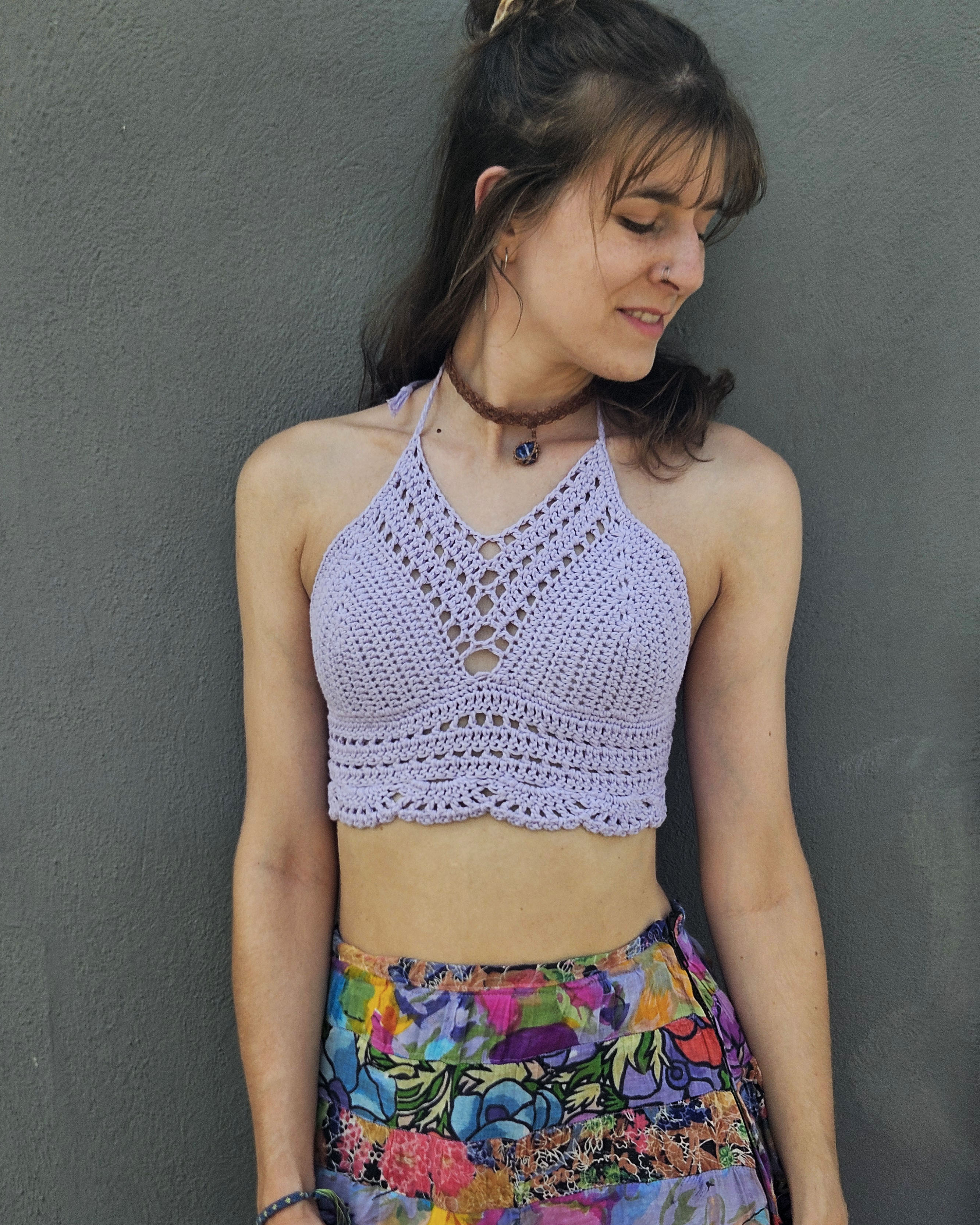 Boho Breeze Top - Lavender