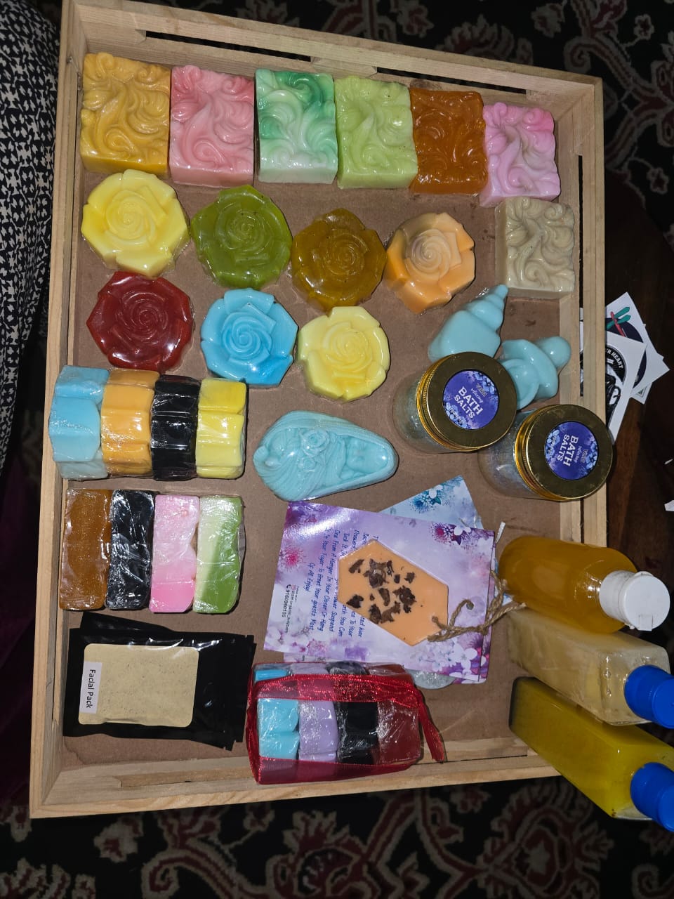 Handmade Soap and Bath Products Set