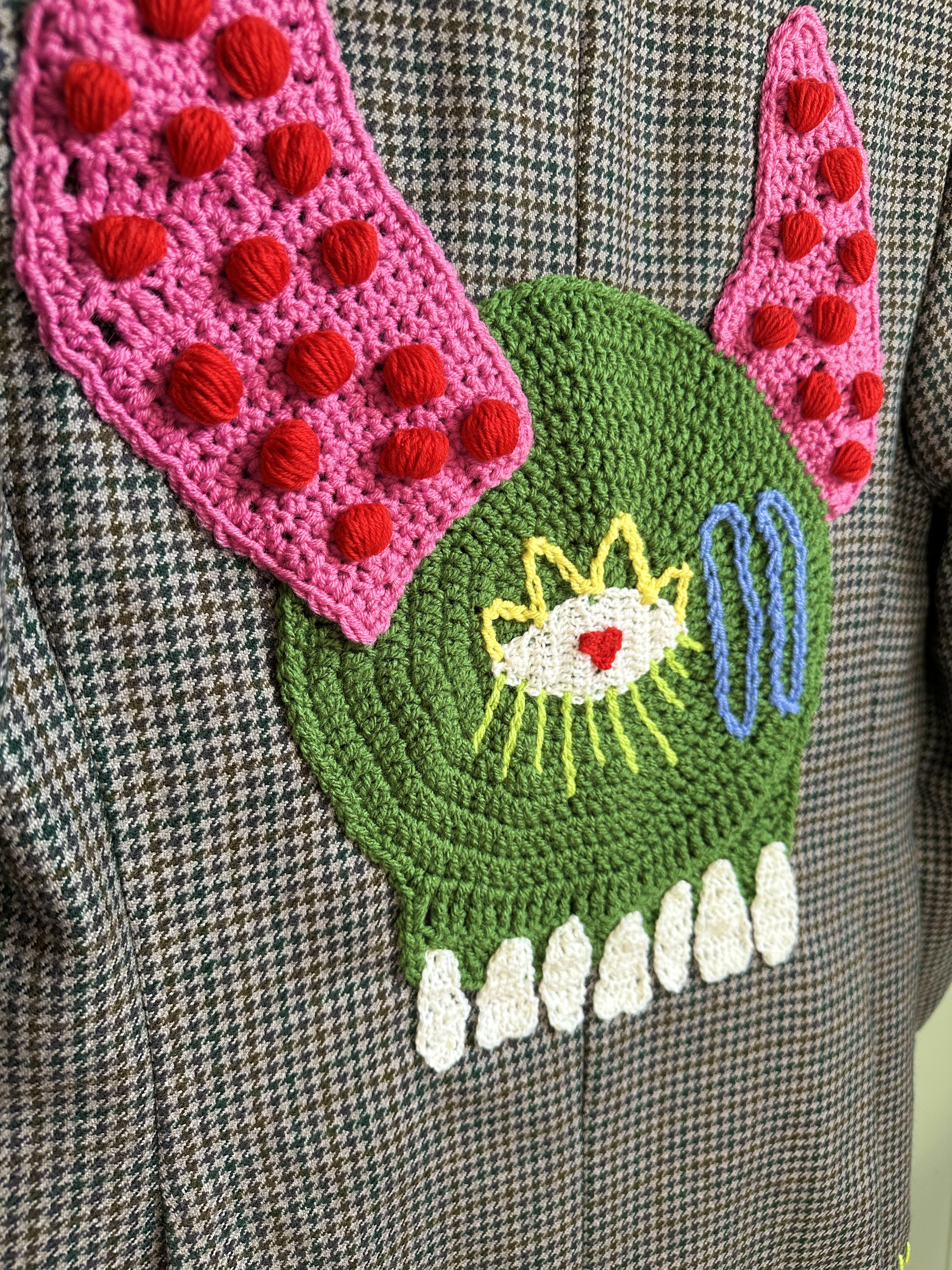 'Velnias' vilnonis švarkas