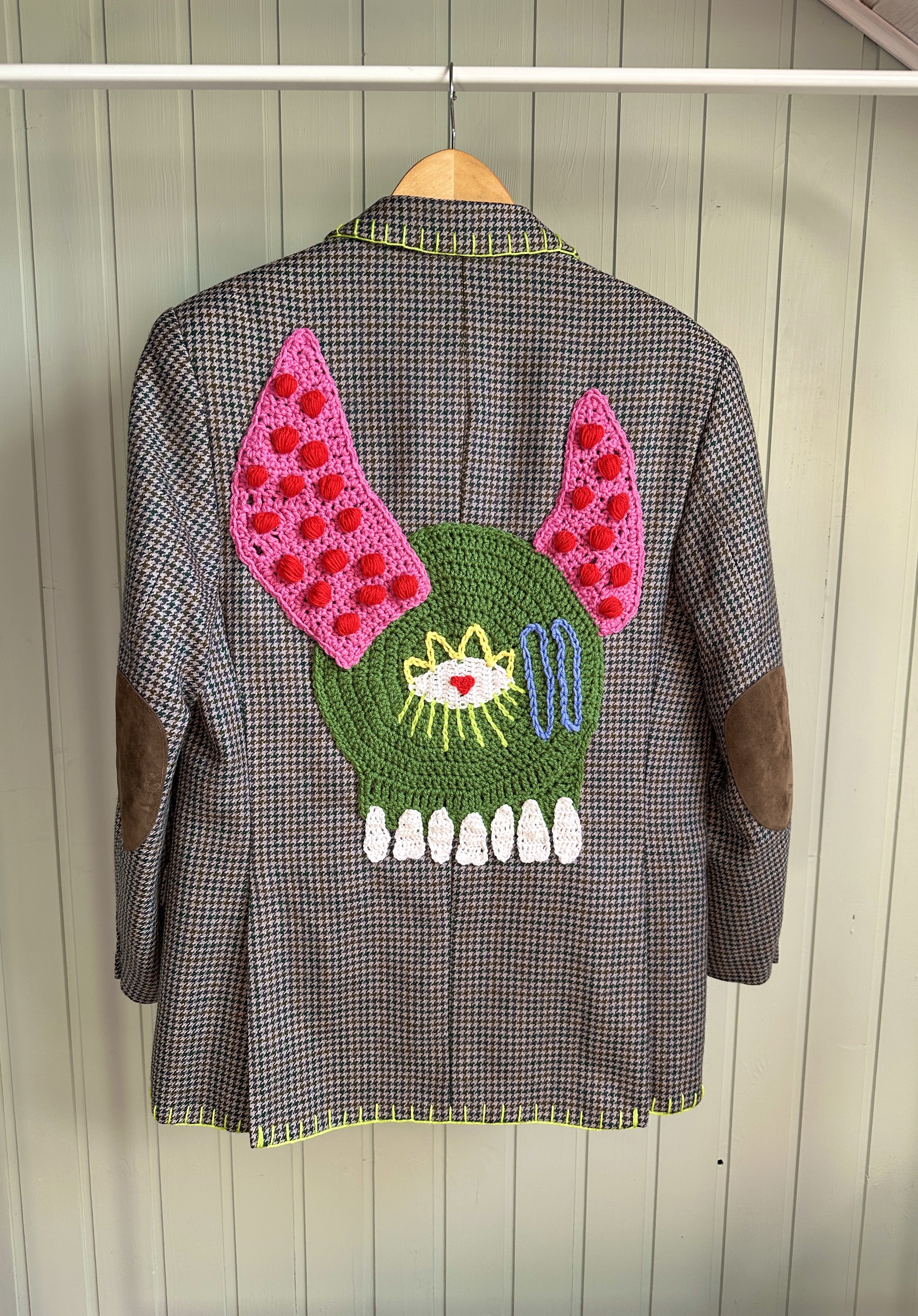 'Velnias' vilnonis švarkas