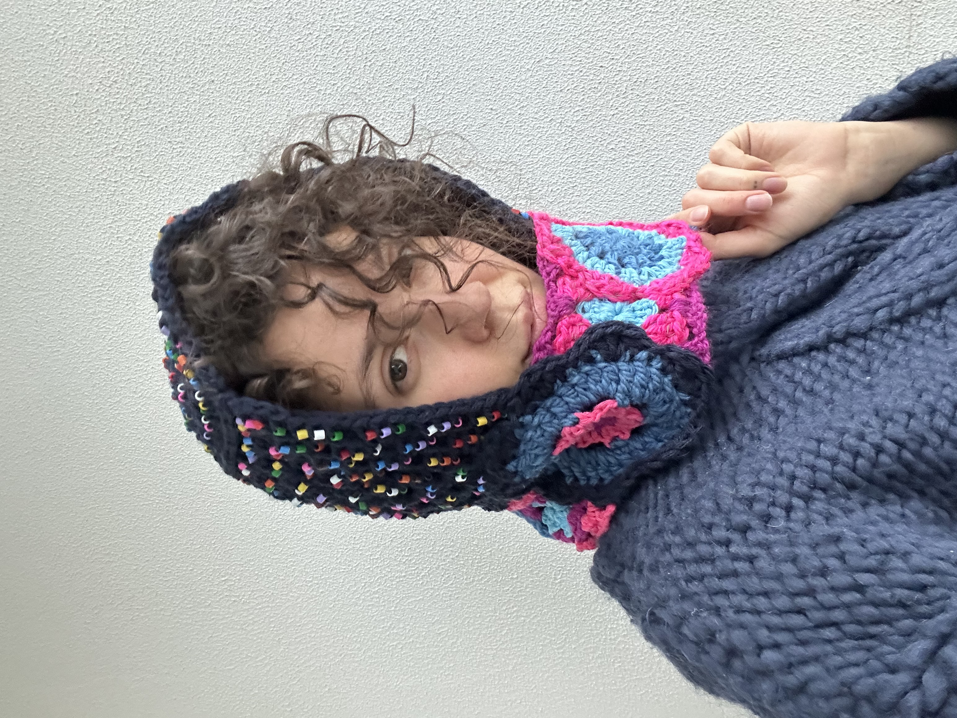 Balaklava su IKEA karoliukais