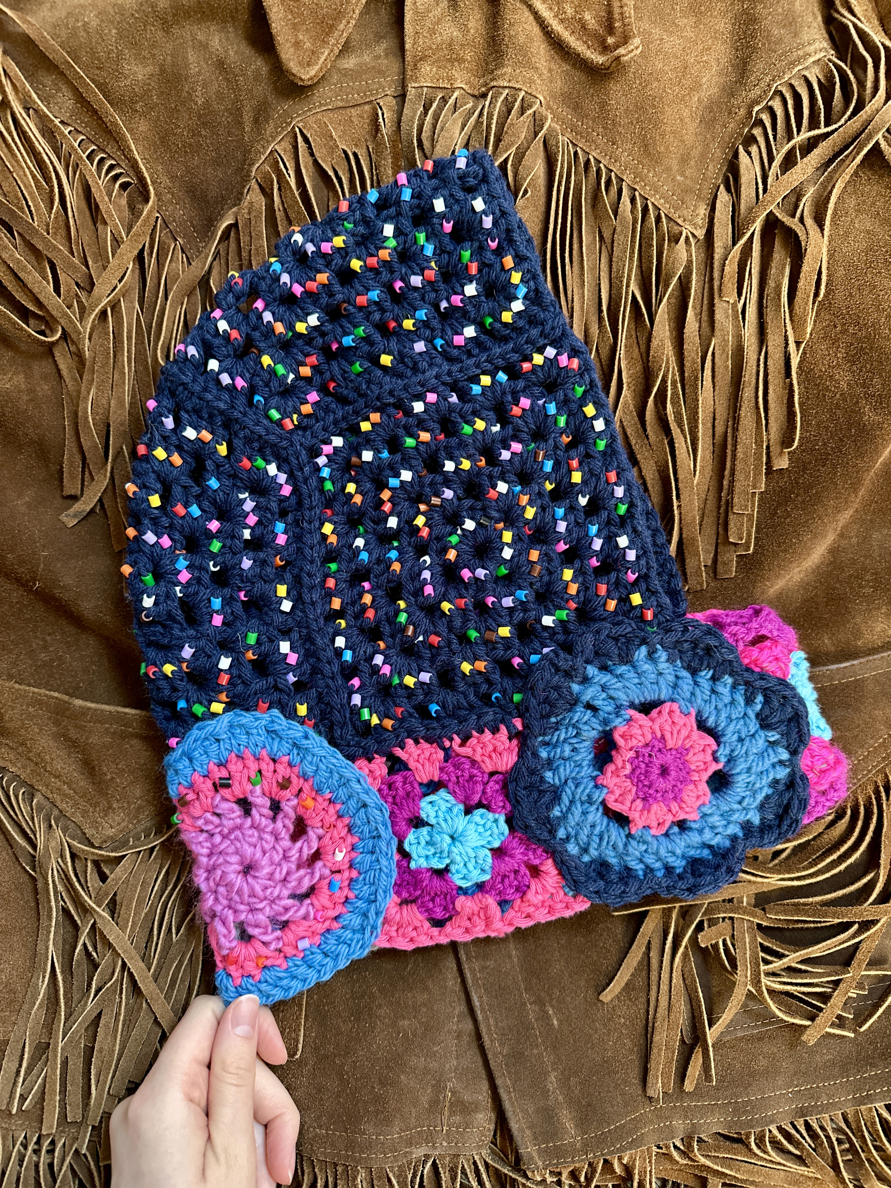 Balaklava su IKEA karoliukais