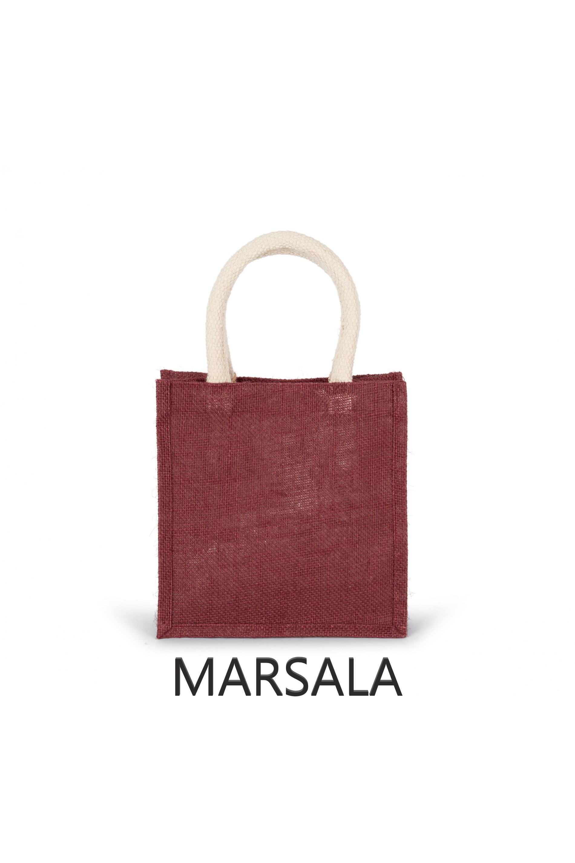 Mini Borsa in Juta - Personalizzabile