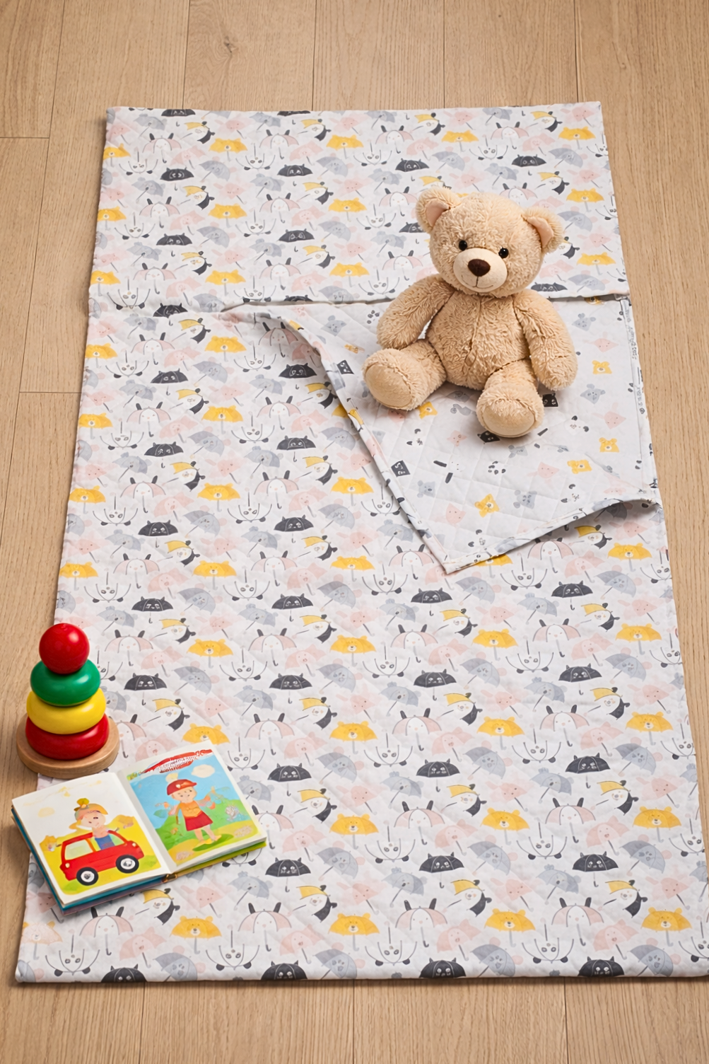 Sacco nanna asilo fatto a mano in cotone certificato OEKO-TEX®