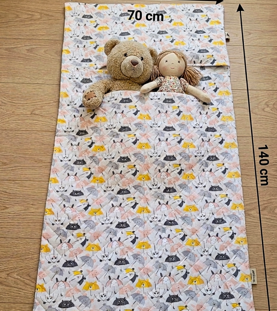 Sacco nanna asilo fatto a mano in cotone certificato OEKO-TEX®