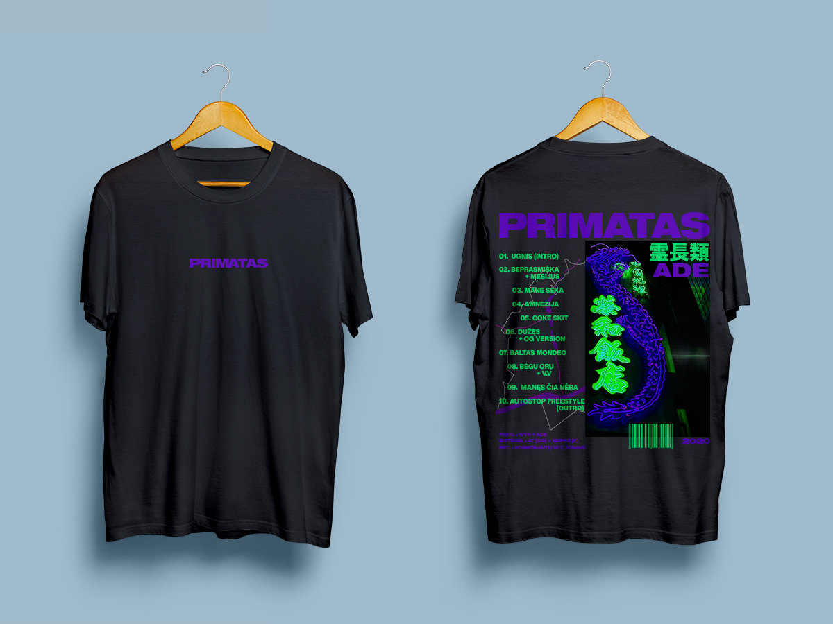 Limited vintage „PRIMATAS“ T-shirt
