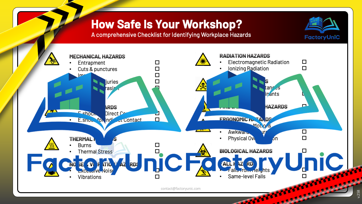 Workplace Hazard Identification Checklist (PPT)
