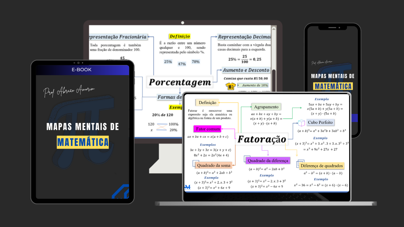Ebook: Mapas Mentais de Matemática