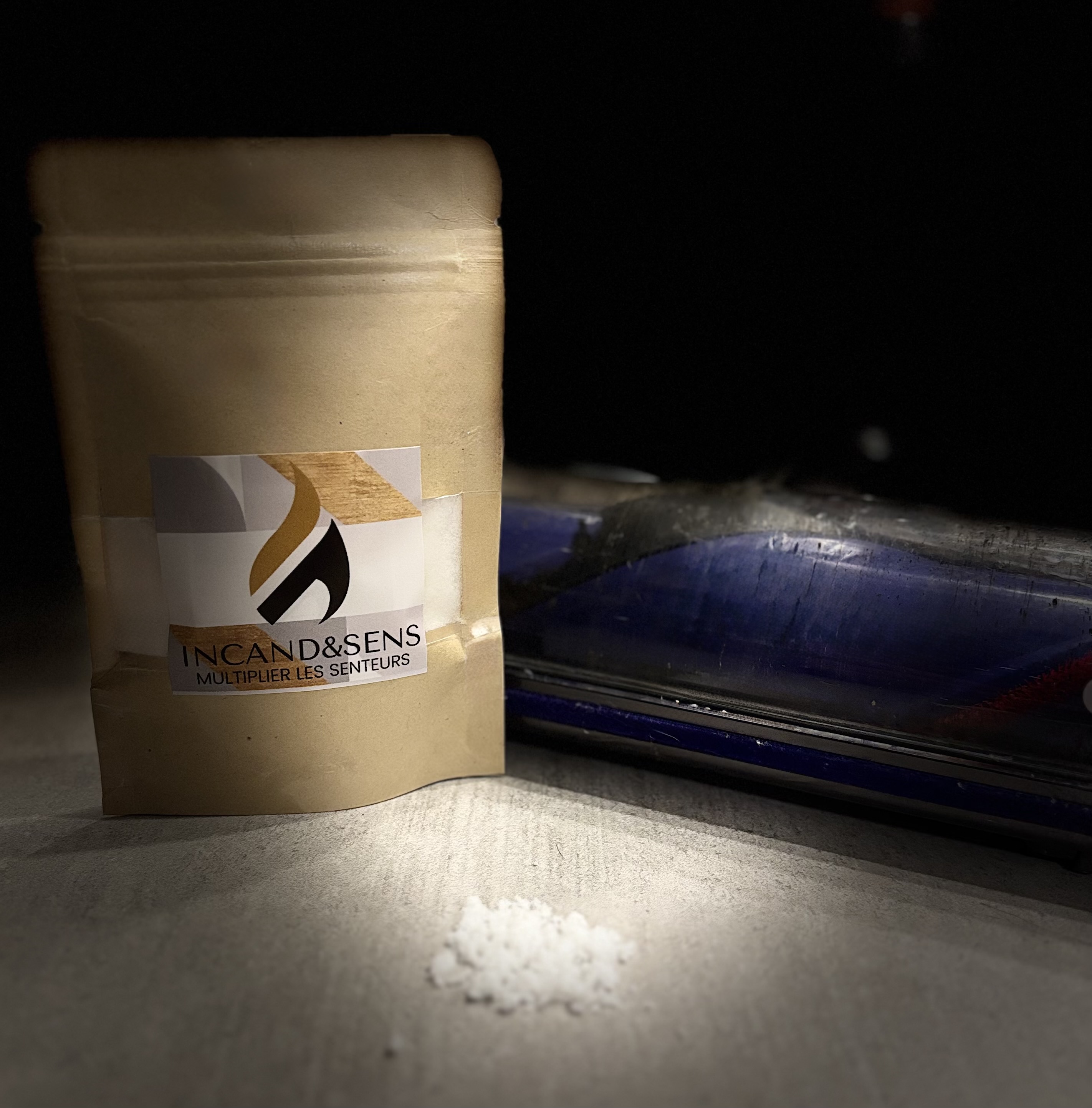 Poudre désodorisante pour aspirateur