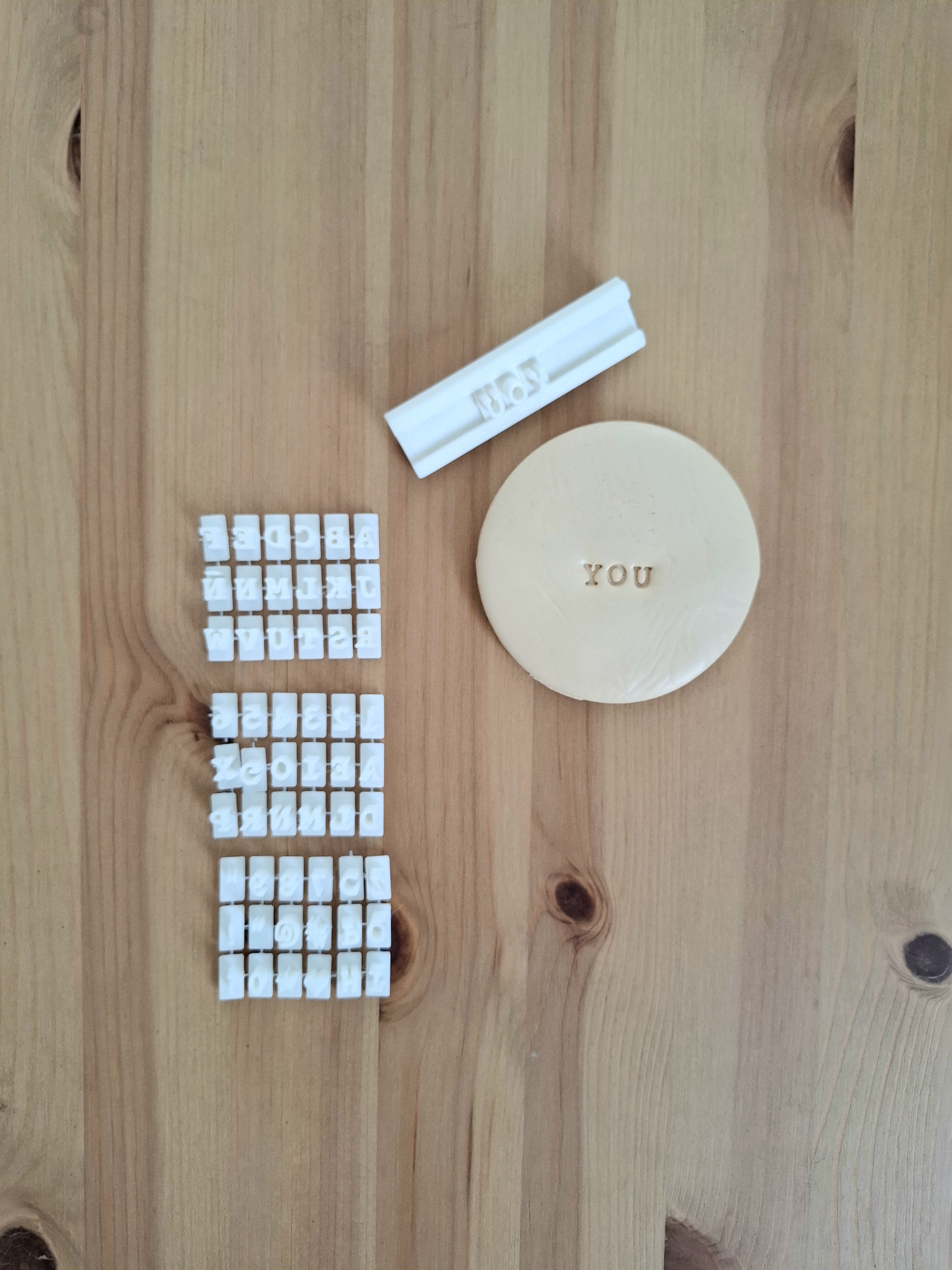 Tampon Alphabet + Chiffres