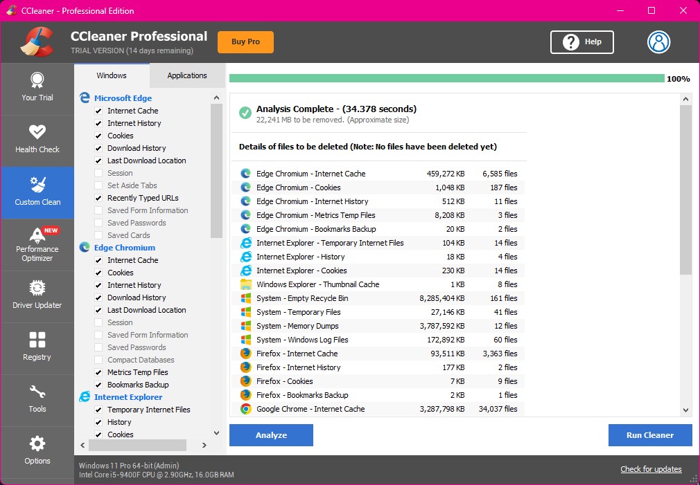 CCleaner Professional Plus