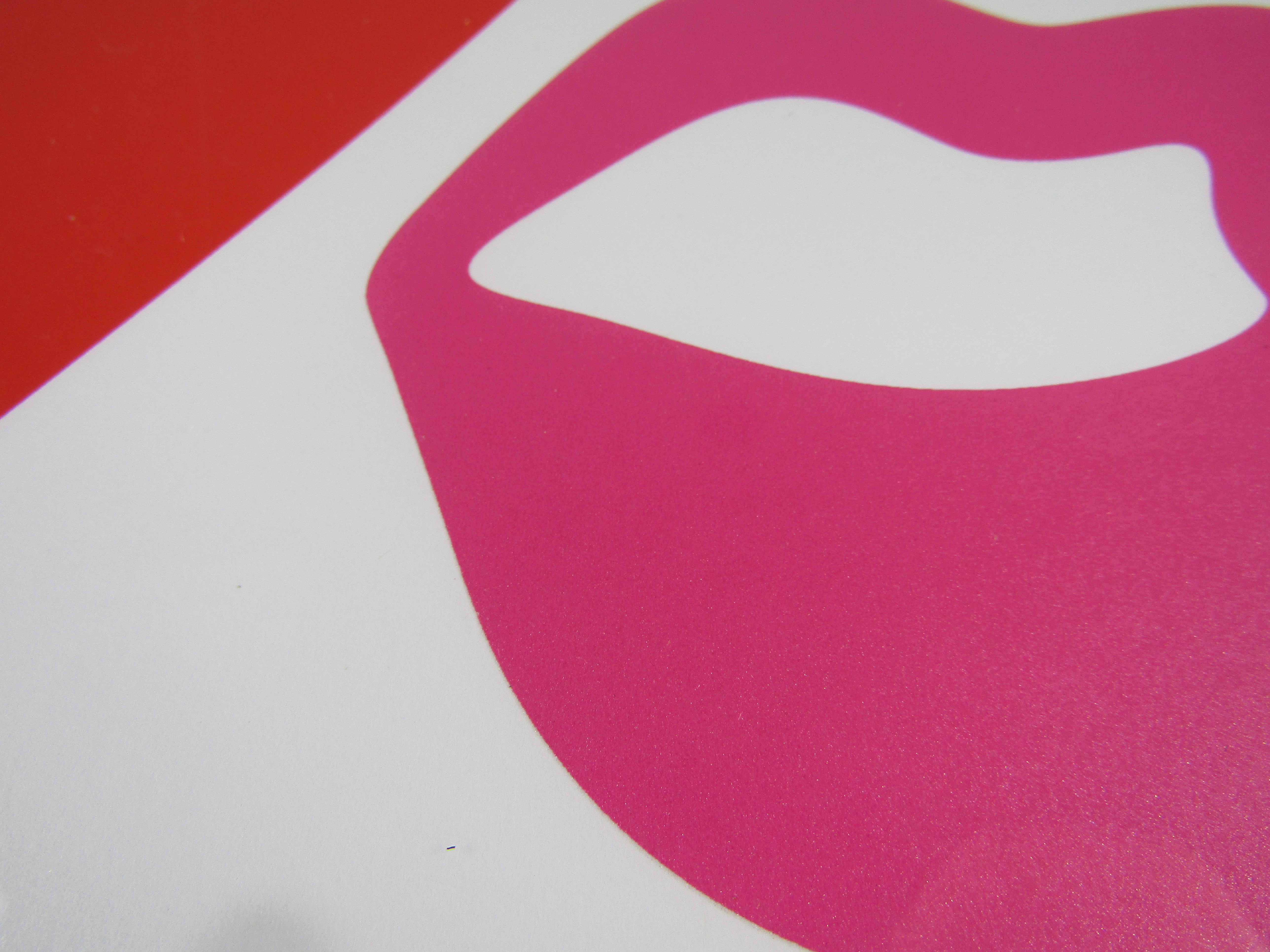 Jessica Rabbit Poster, 24" x 18" Limited Edition 61/250 Silk Screen, Michael De Pippo COA