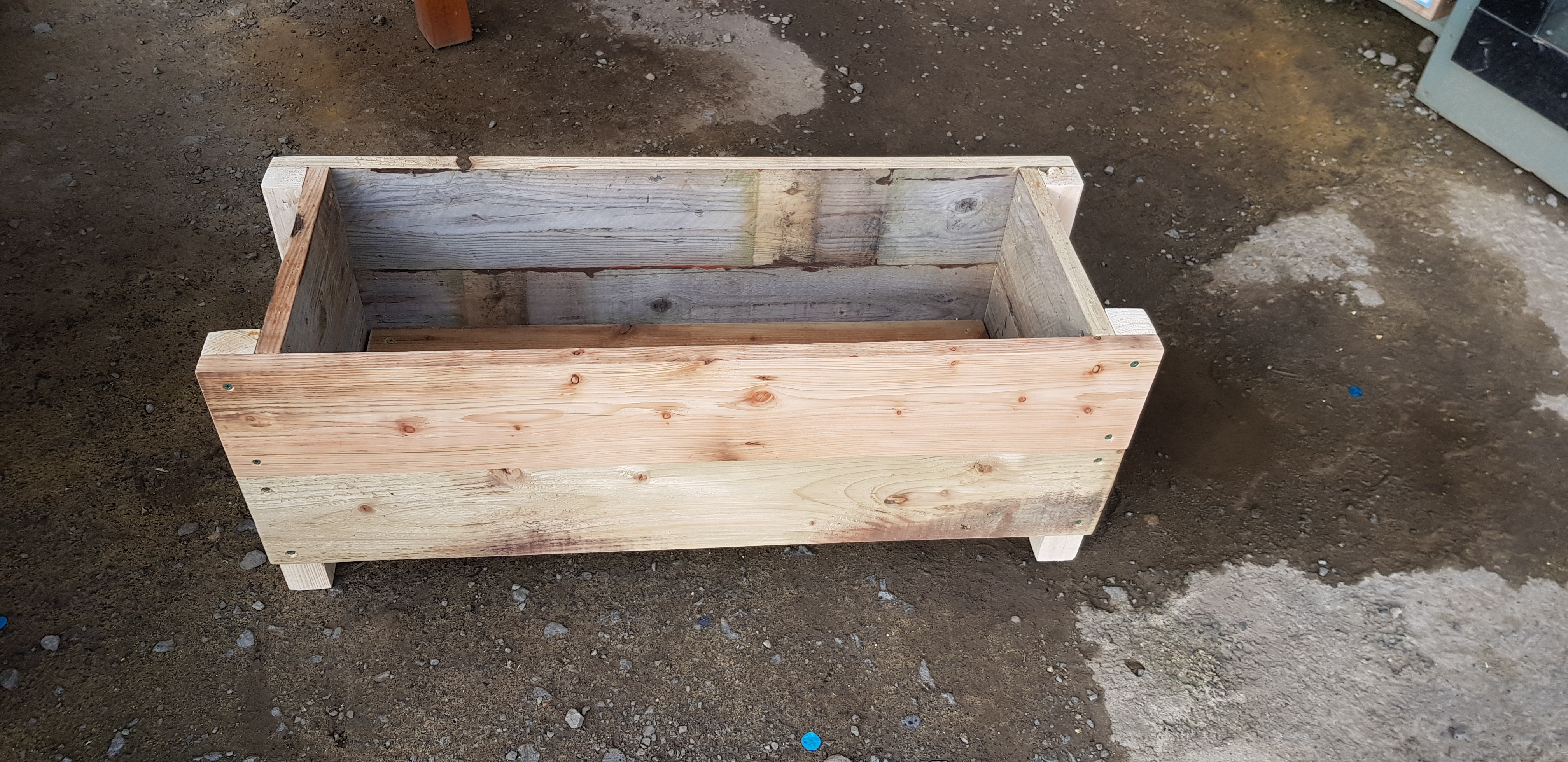 Reclaimed Wood Planter