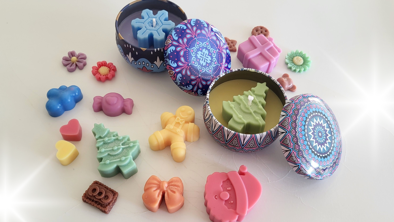 Velas artesanales aromáticas (100mL, 10 horas)