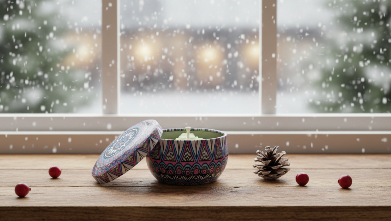 Velas artesanales aromáticas (100mL, 10 horas)