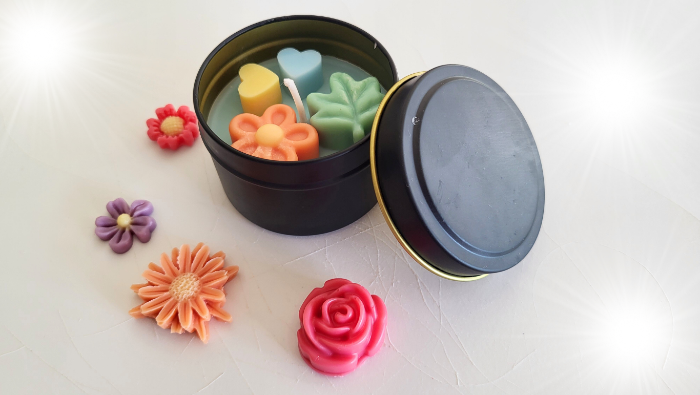 Velas aromáticas medicinales con melt wax (25 horas)