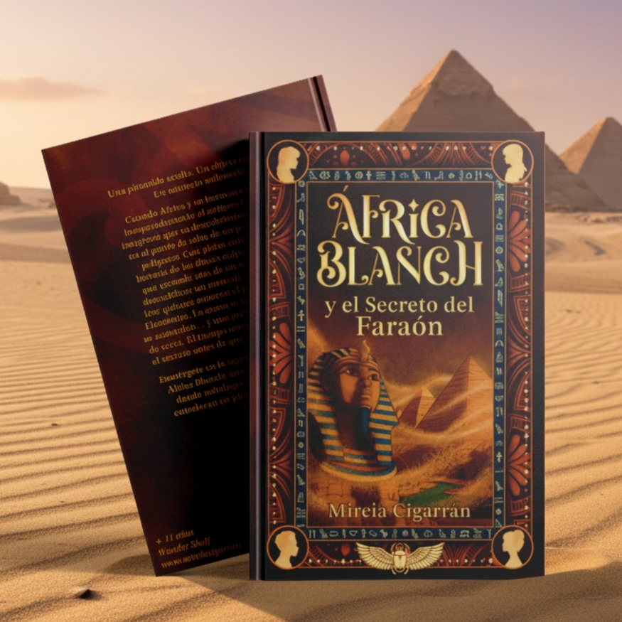 África Blanch y el secreto del faraón (en castellano o catalán)