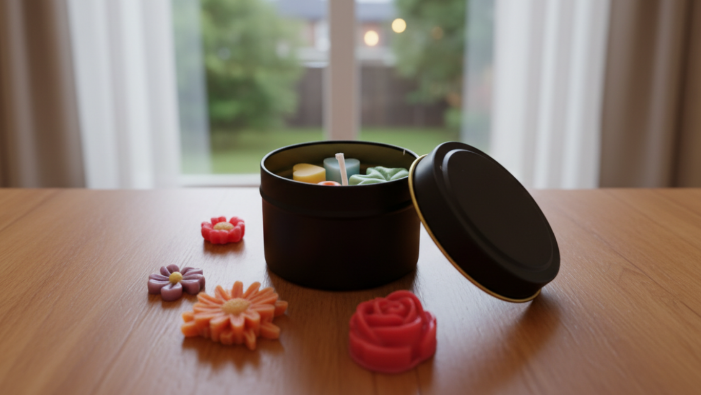 Velas aromáticas medicinales con melt wax (25 horas)