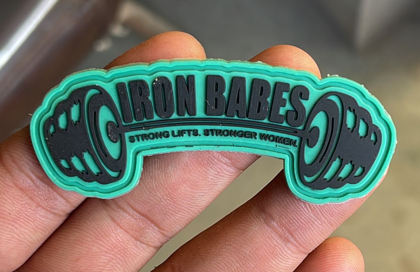 Iron Babes Barbell Patch