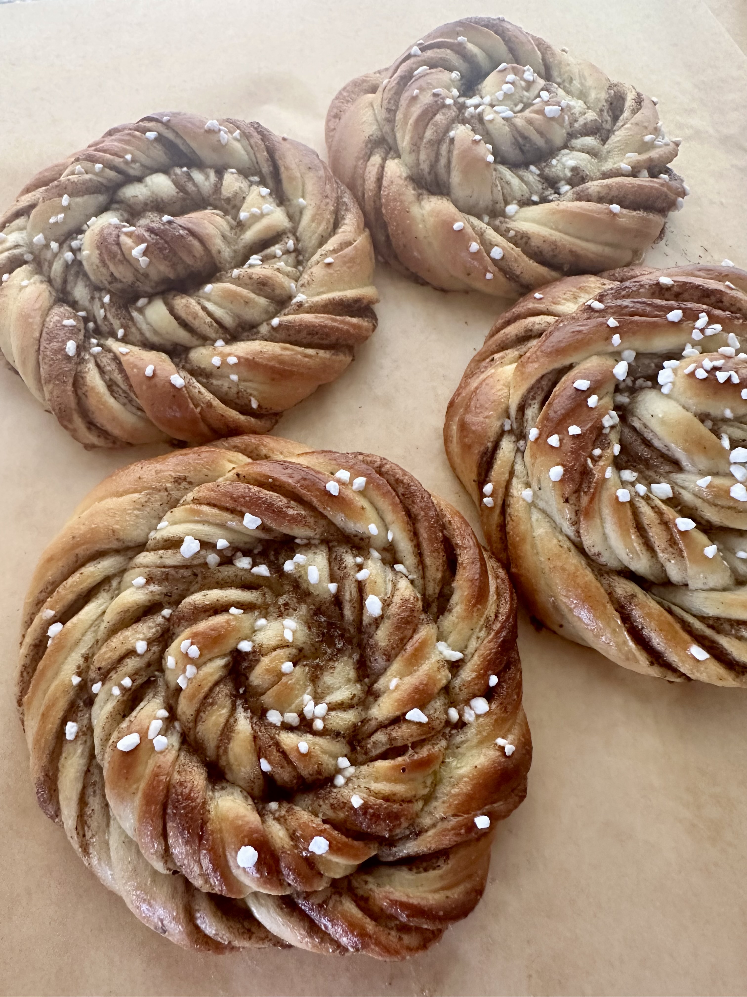 Swedish Cardamom Buns 