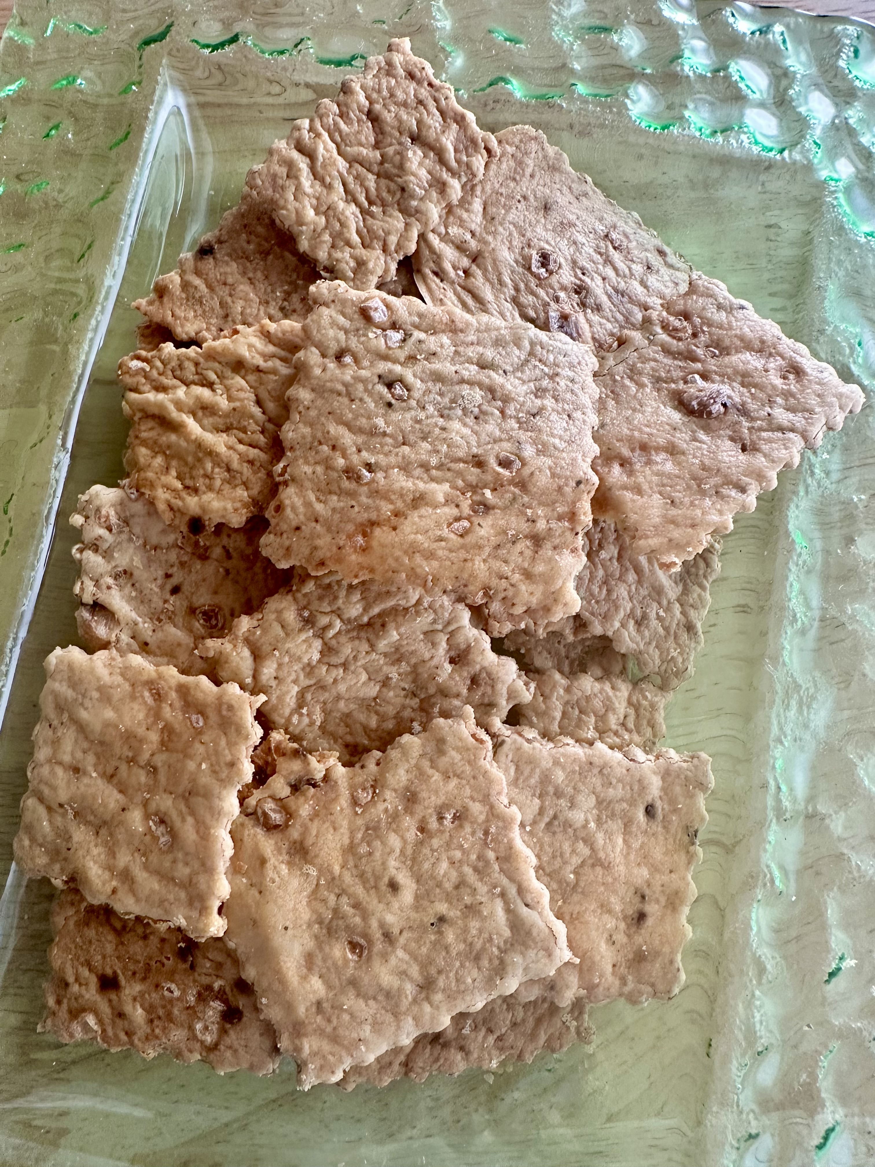 Sourdough Crackers - Pizza Spice
