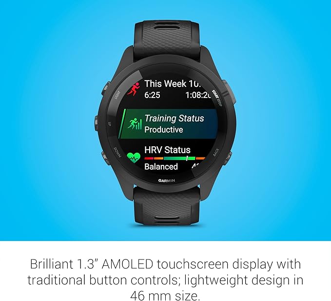 Comprar relógio Garmin Forerunner 265 AMOLED