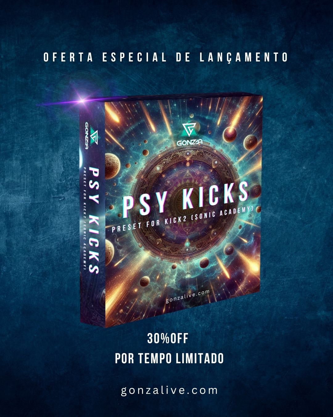 GONZA PSY KICKS - PRESET FOR KICK2 (SONIC ACADEMY)