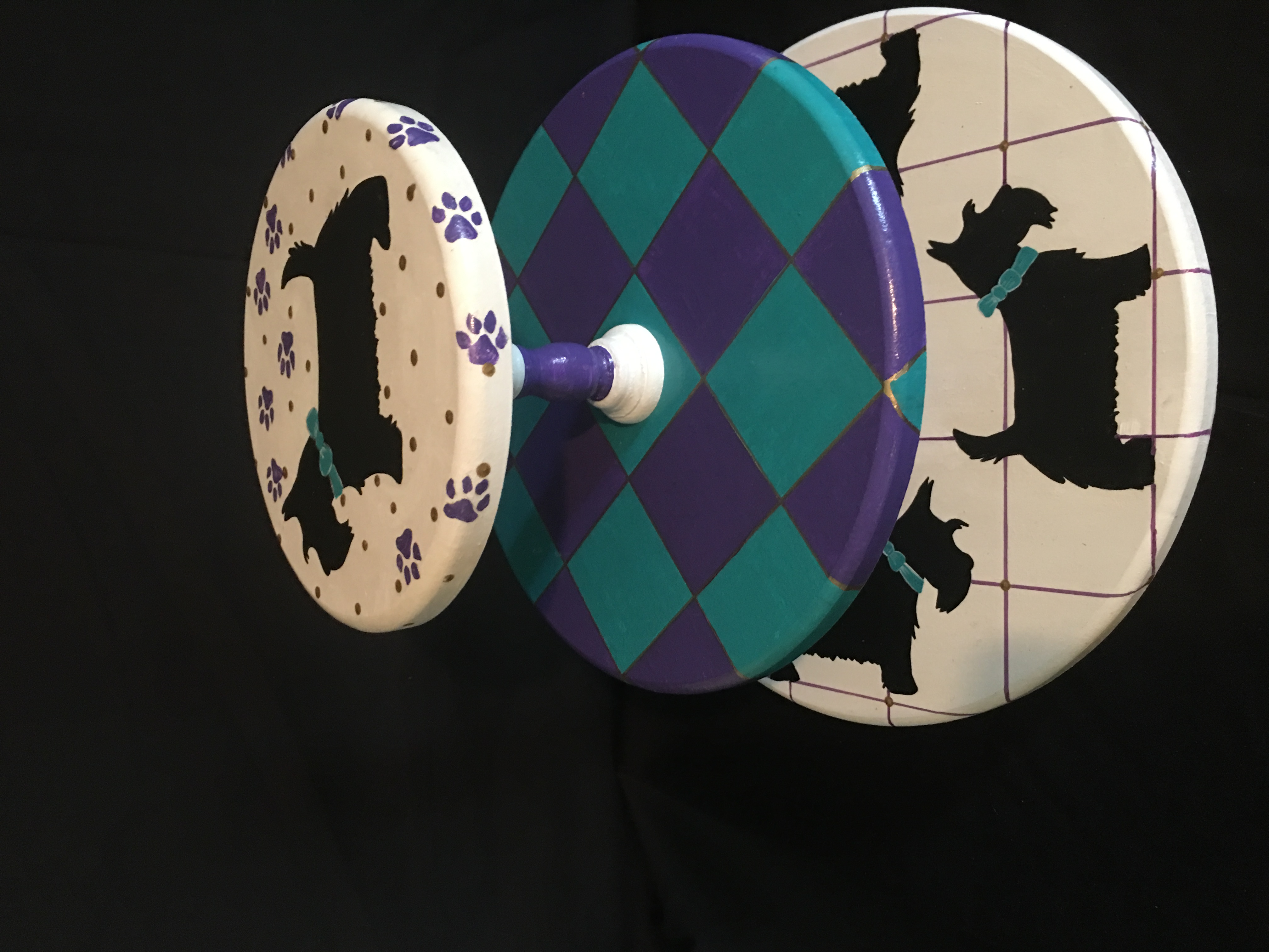 Dogs Alot 3 tier revolving tray