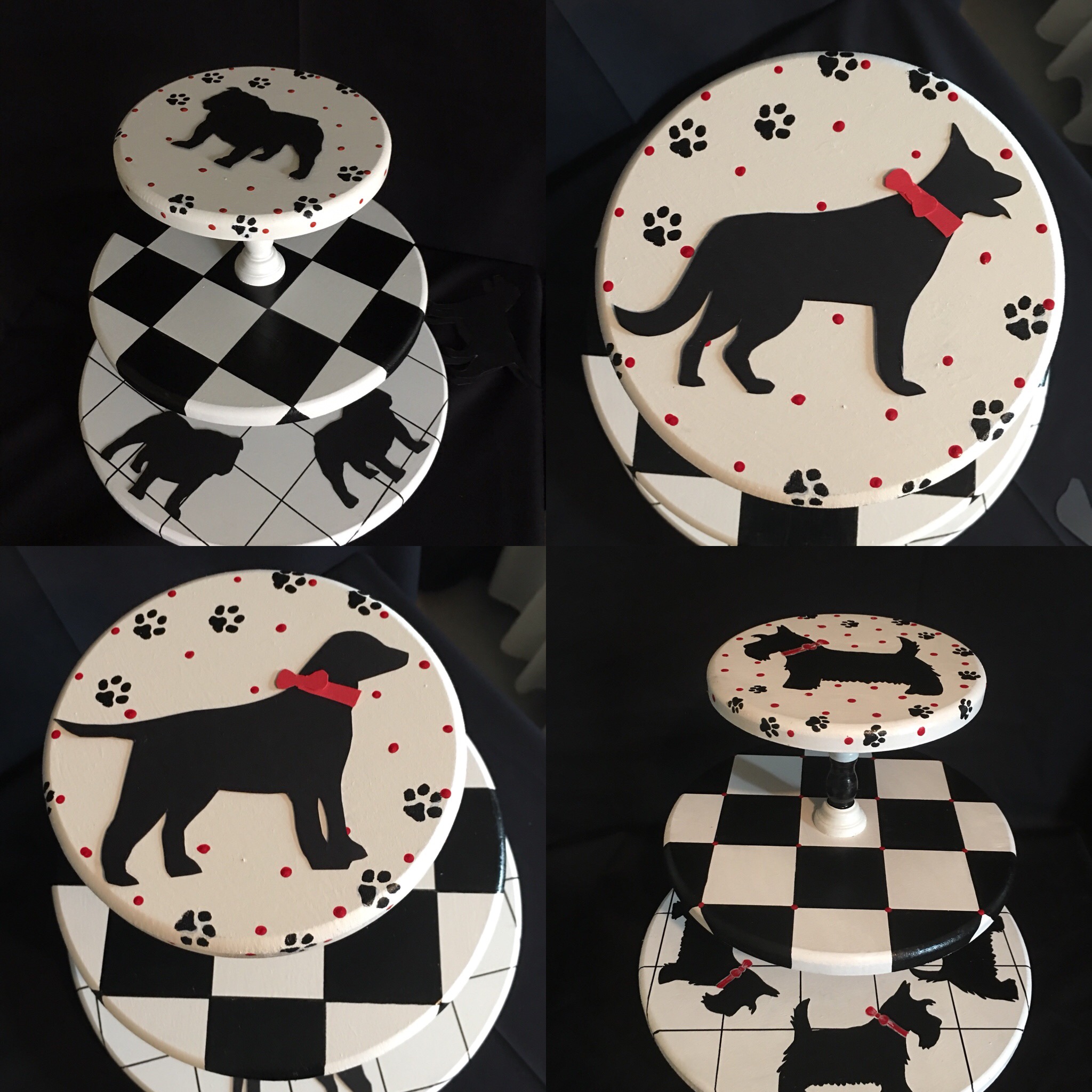 Dogs Alot 3 tier revolving tray