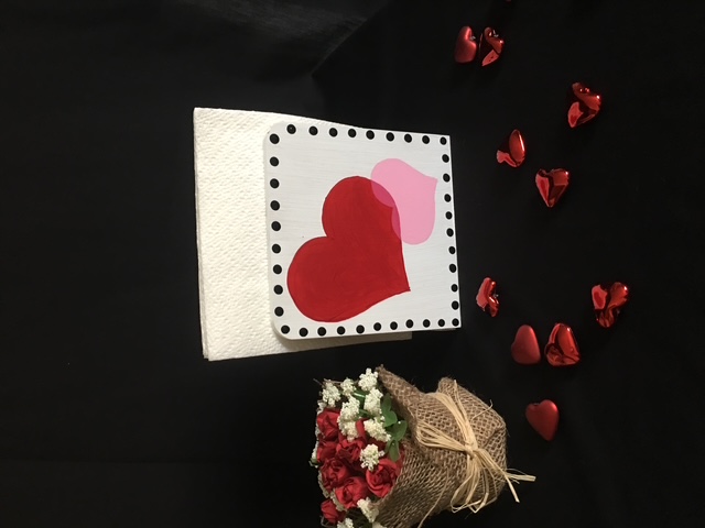 Valentine Napkin Holder