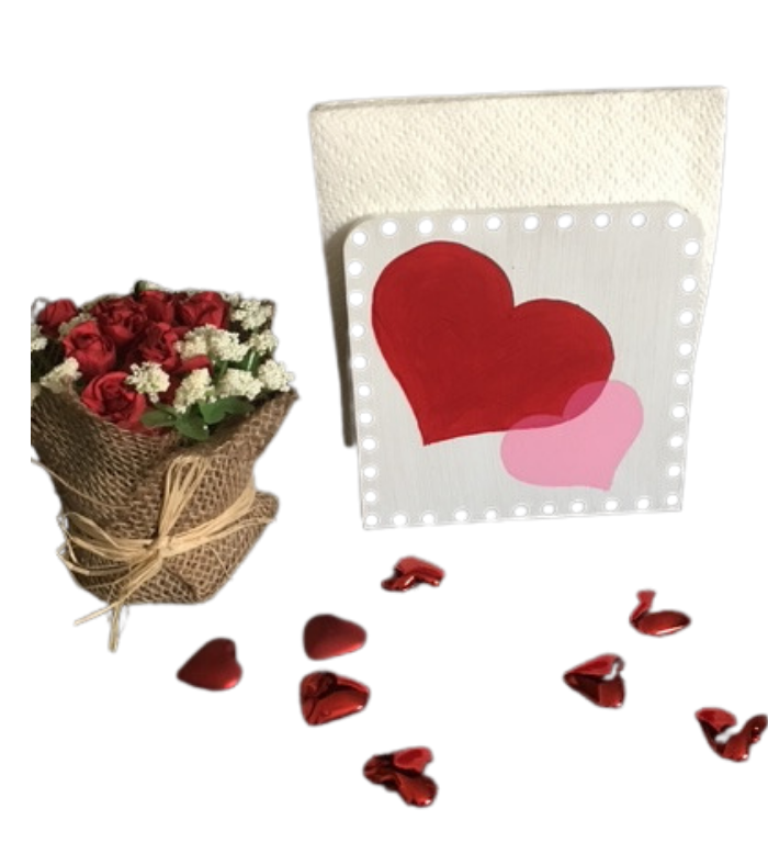 Valentine Napkin Holder