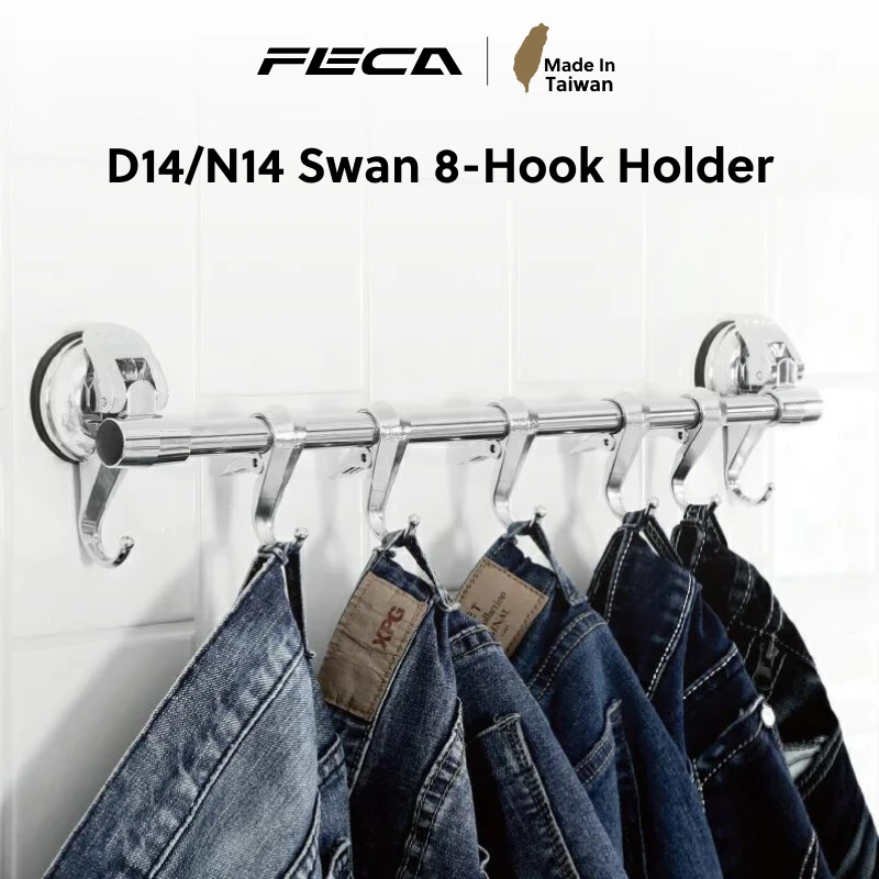 FECA D14/N14 Swan 8-Hook Holder