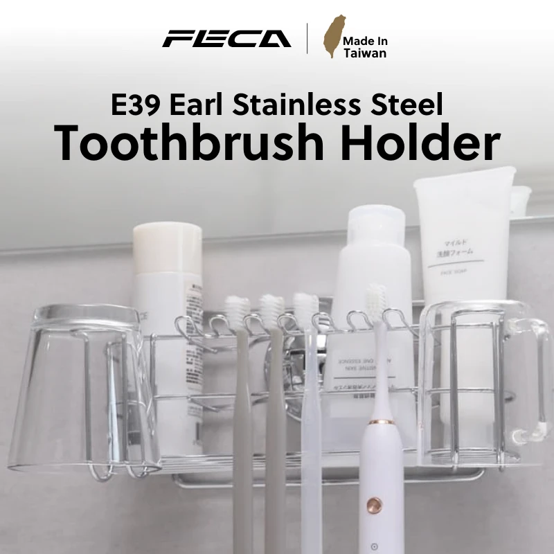 FECA E39 Earl Stainless Steel Toothbrush Holder