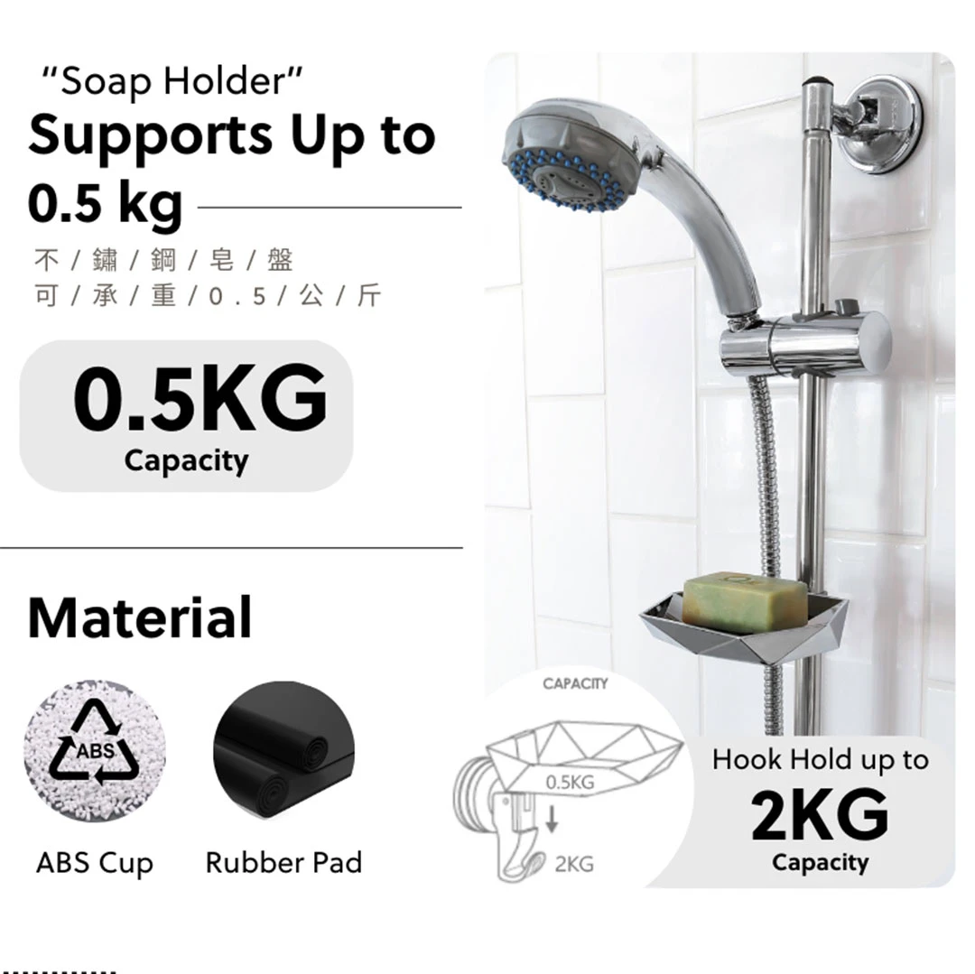 FECA F3 Flora Rose Soap Holder