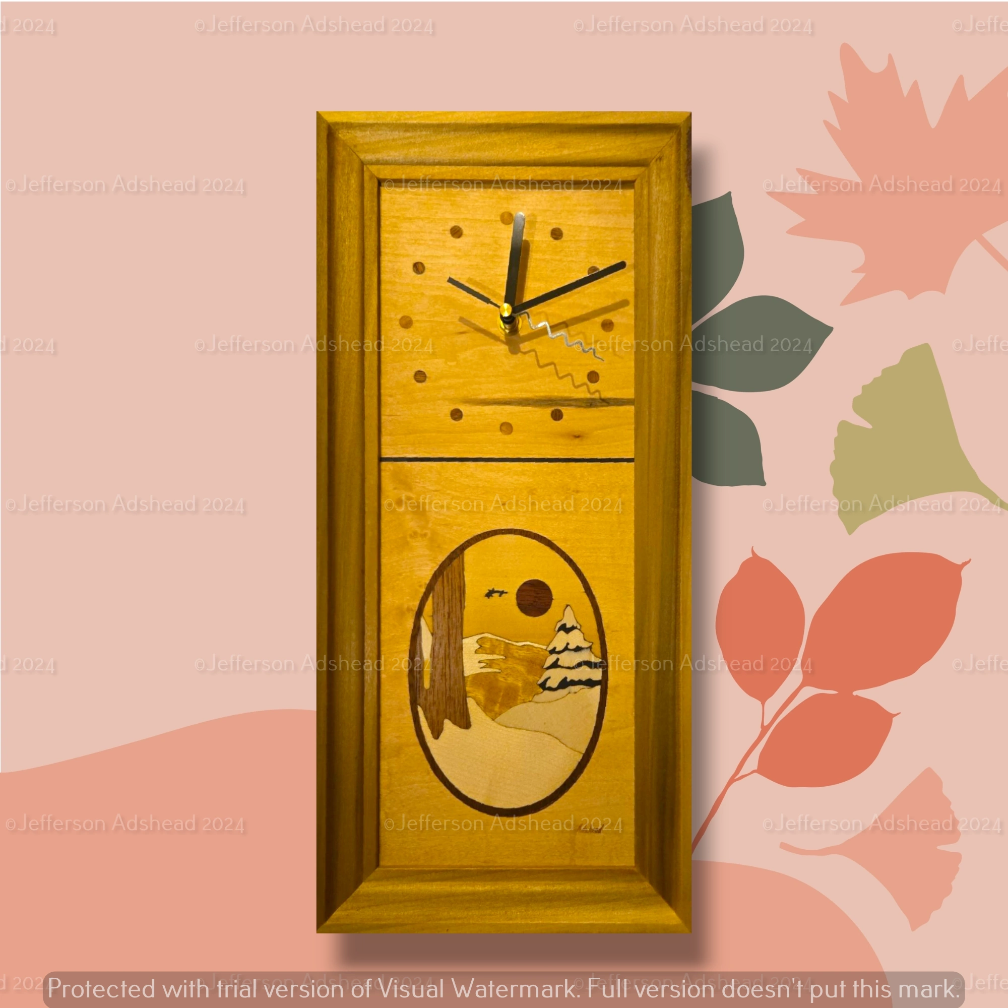 Marquetry Wall Clocks
