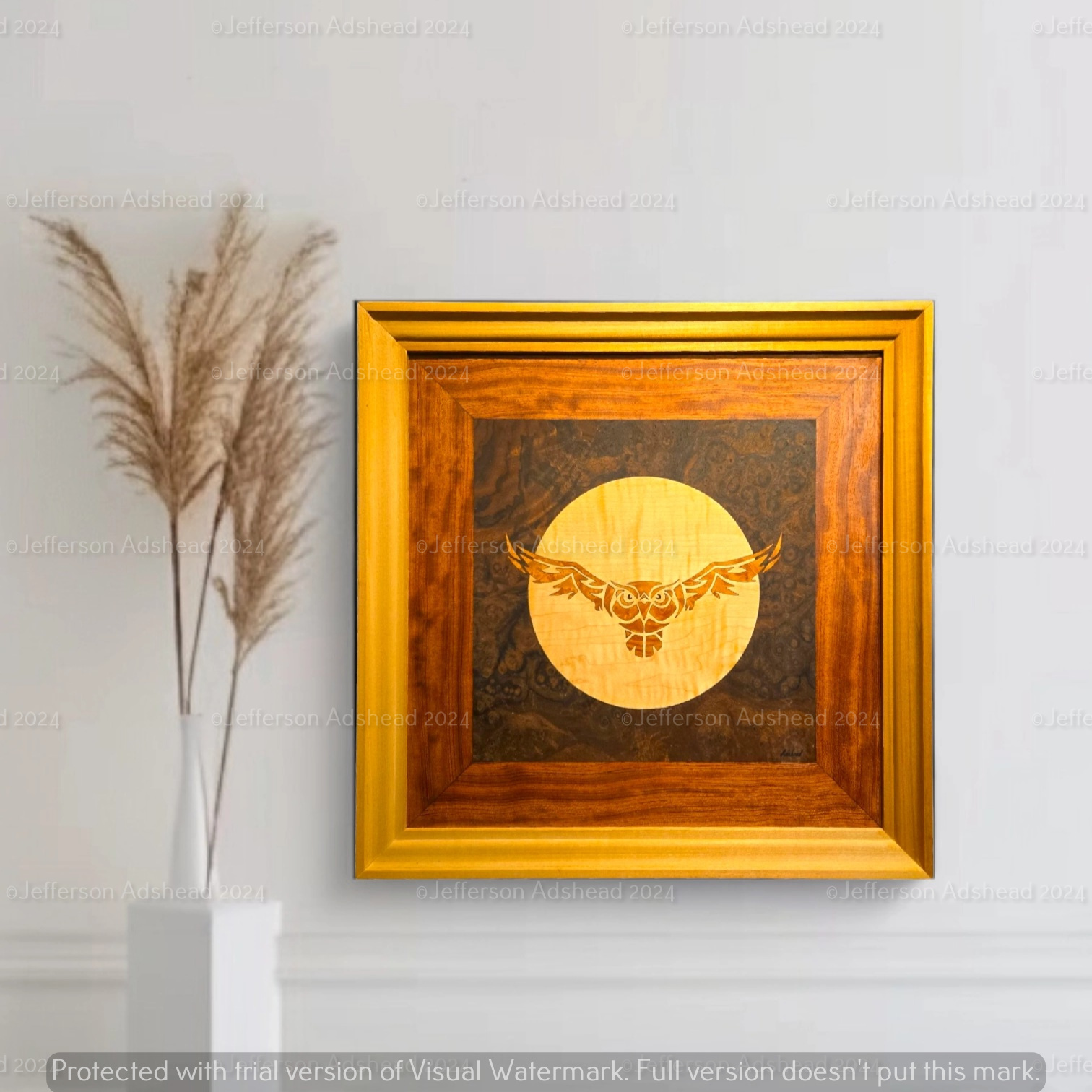 Mid-size Marquetry Art