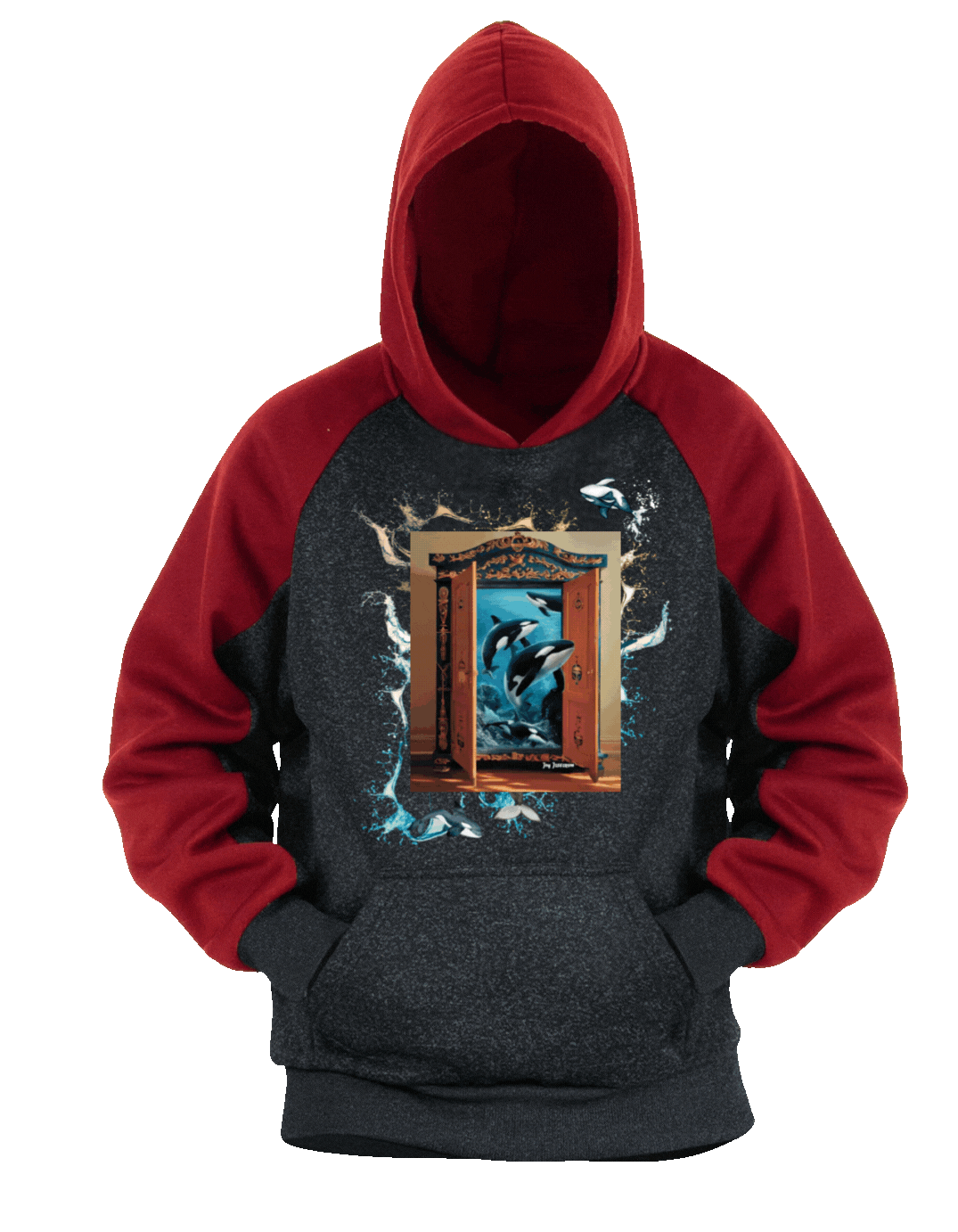 Orcas Escape 3D Hoodie