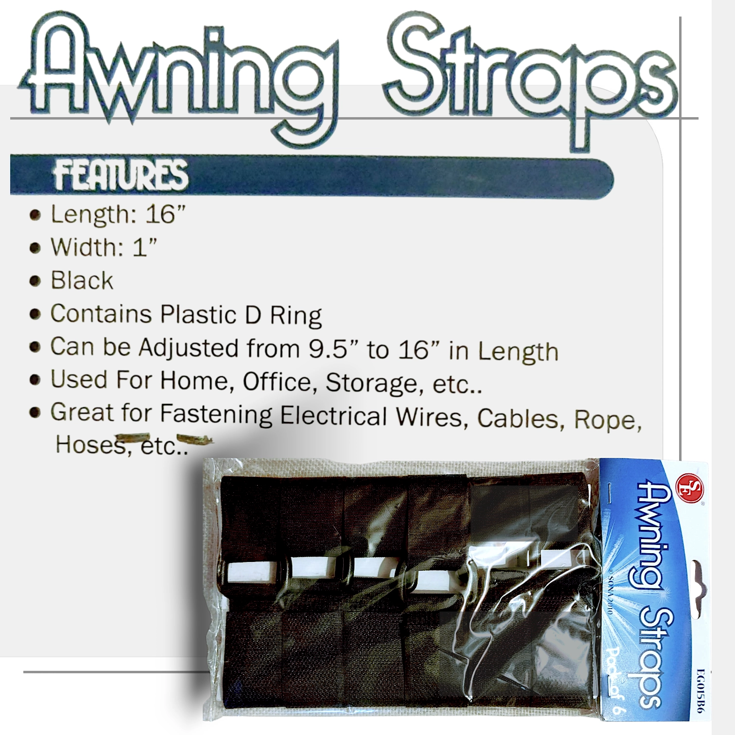 Awning Straps