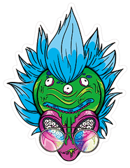 3D Stickers - Rick & Morty