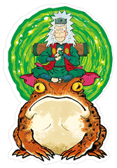 3D Stickers - Rick & Morty